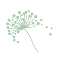From the Ground Up Counselling logo featuring a dandelion